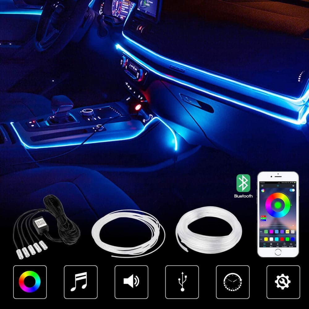 Car Led, Striscia Led Per Interni Della Tua Auto Con Controllo App alternate view
