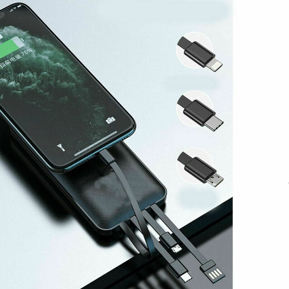 Power Bank A Ricarica Rapida 12000Mah 4 Cavi alternate view