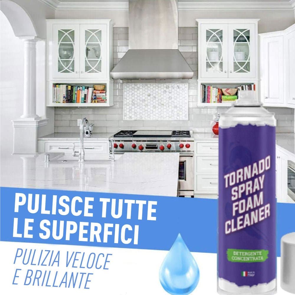 Tornado Spray, Schiuma Detergente Per La Pulizia Di Tutto