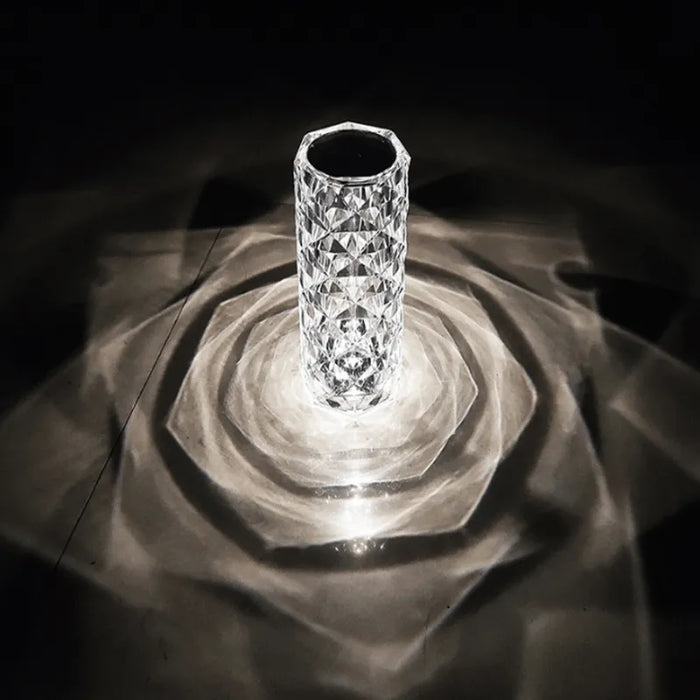 Diamond Lamp Lampada Effetto Cristallo Diamante Touch 3 Luci