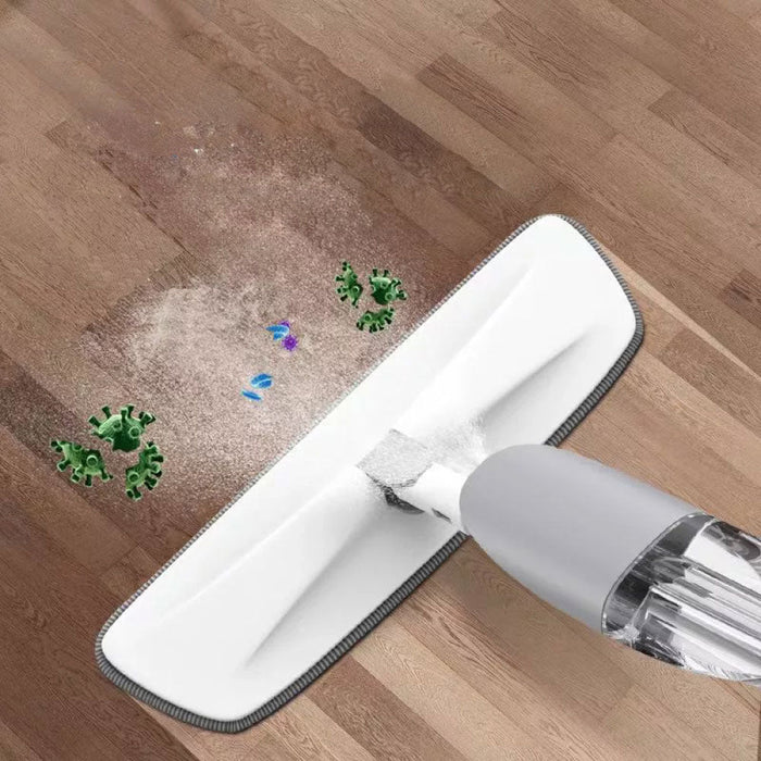 Aurora Spray Clean Scopa Lavapavimenti A 360° Con Recipienti 300 Ml