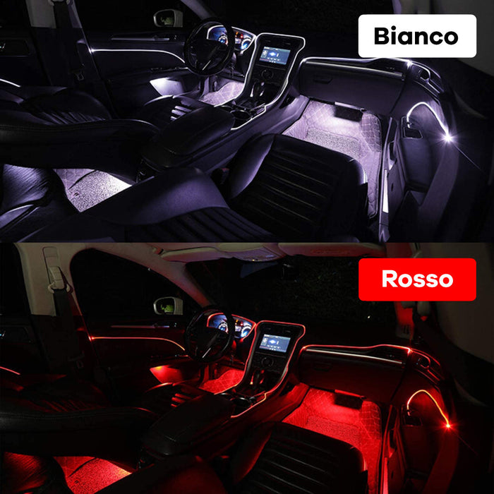 Car Led, Striscia Led Per Interni Della Tua Auto Con Controllo App