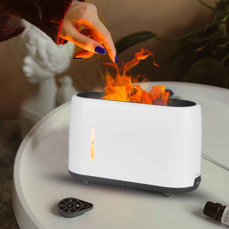 Diffusore Di Aroma Ambiente Con Effetto Fiamma Led