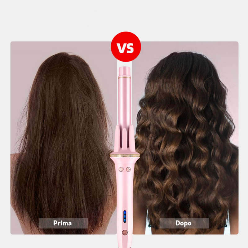 Hair Rolling, Ferro Automatico Rotante In Ceramica