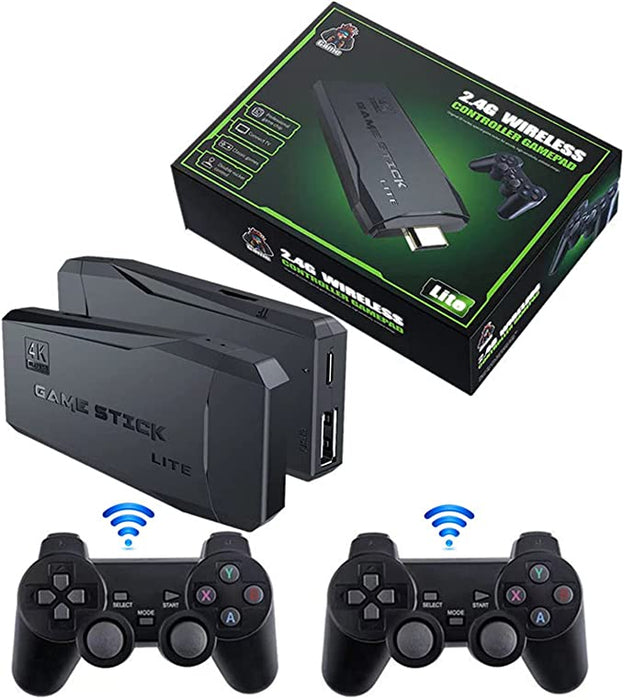 Game Stick Console Retro 10000 Giochi Usb Con 2 Controller