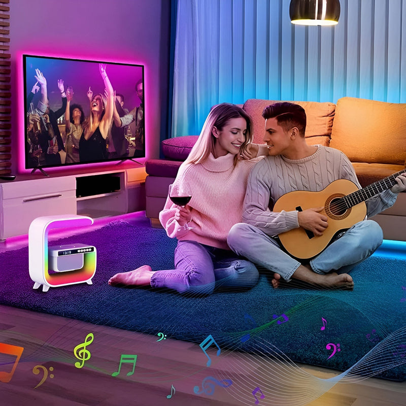 G Plus Lamp, Lampada Led Con Ricarica Wireless