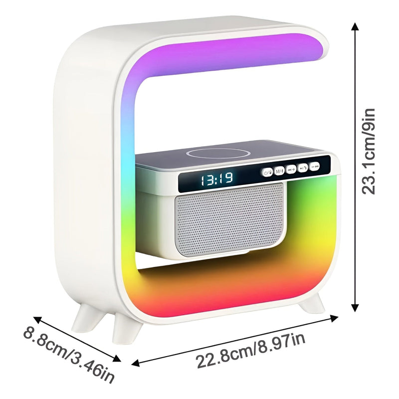G Plus Lamp, Lampada Led Con Ricarica Wireless