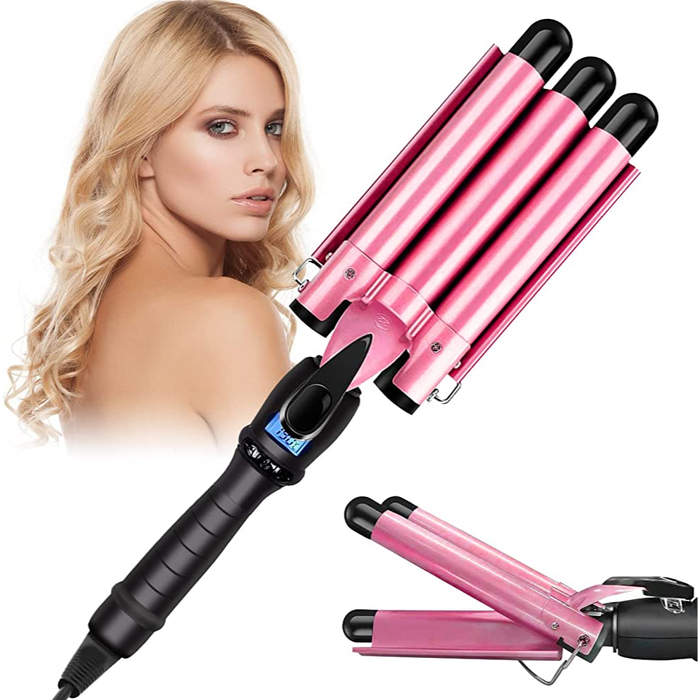Magic Wave Arricciacapelli Professionale 3 Tubi In Ceramica