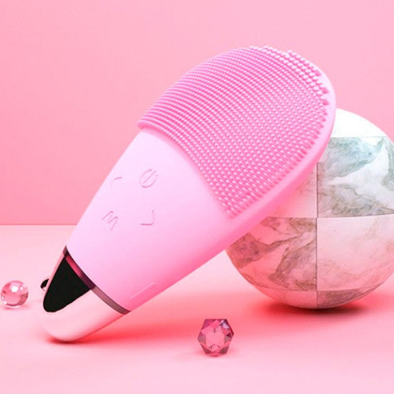 Spazzola Elettrica Pulizia Viso 5 Modalita Massaggio Vibrante