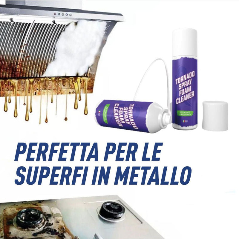 Tornado Spray, Schiuma Detergente Per La Pulizia Di Tutto